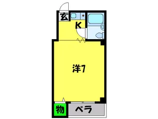 プレアール上住吉【4階】の間取り
