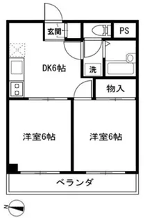 アウローラレジデンス【4階】の間取り