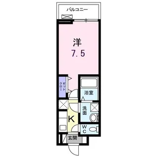 メゾン フォレスティエール2【2階】の間取り
