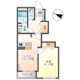 コンシェルジュ【1階】の間取り