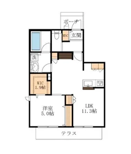 HEBEL MAISON Feliz【1階】の間取り