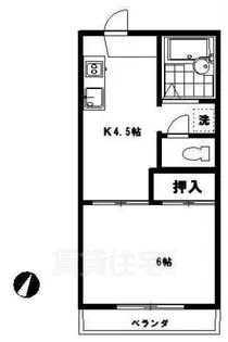 メゾン白菊【2階】の間取り