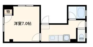 小倉ビル【4階】の間取り