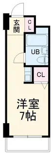 ヴィレッジハウス千葉南【4階】の間取り