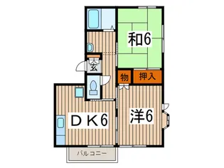 エミネンス539【2階】の間取り