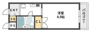 マンションパインハウス【2階】の間取り