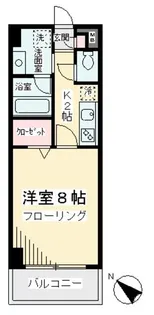 HEIM TAKUMI II【5階】の間取り