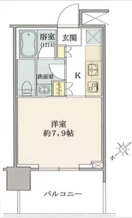 Brillia Tower浜離宮【14階】の間取り