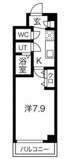 アドバンス京都烏丸グループ【2階】の間取り
