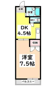 ベストハウス【2階】の間取り
