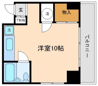 ライオンズマンション台町【1階】の間取り