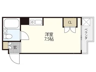 さくらビル(旧棟)【3階】の間取り