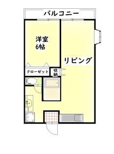 エールスト柊【1階】の間取り