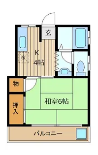 千葉マンション【3階】の間取り