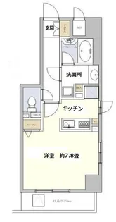 アデッソ上野ベレッツア【7階】の間取り