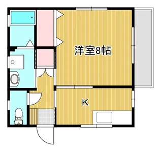 シティハイムSwing【1階】の間取り