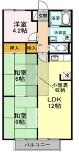 アン星ヶ丘【2階】の間取り