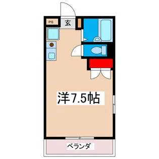 アクアヒル【2階】の間取り