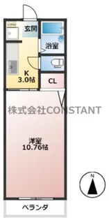 レジデンス南昭和【2階】の間取り