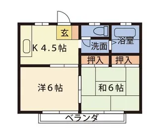 ダイナースハイツ【2階】の間取り