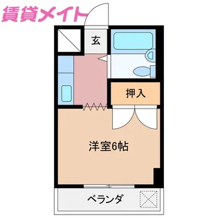 コーラルハイツ【3階】の間取り