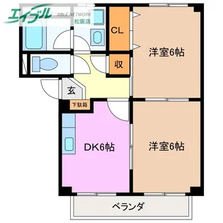 Surplus Two MURATA A【1階】の間取り