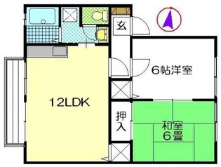 コートピア堀田【2階】の間取り