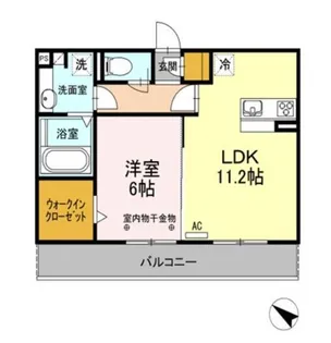 センブラーダ・モンタナ【3階】の間取り