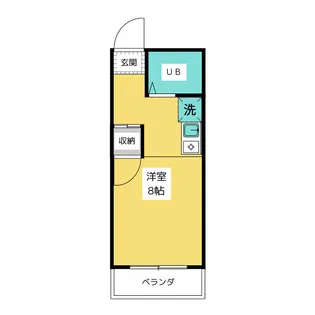 ピア白羽根【2階】の間取り
