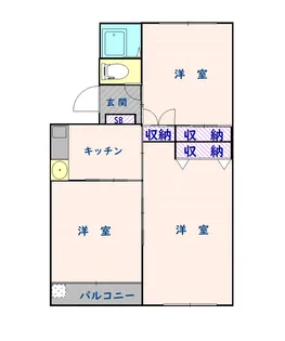 柊マンション【2階】の間取り
