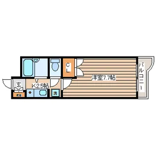 パークハイツ二軒茶屋【8階】の間取り
