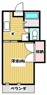 メゾンド直鮒【1階】の間取り