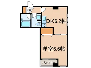 サウスコーラル【4階】の間取り