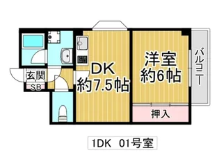 エクセレント藤田【2階】の間取り