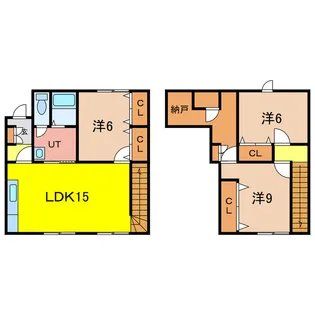 北海道旭川市旭岡6【一戸建】の間取り