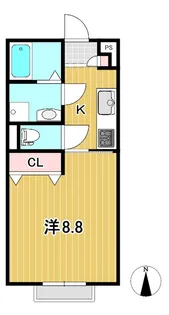 プリマヴェーラ【1階】の間取り