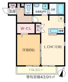 La Famille【1階】の間取り