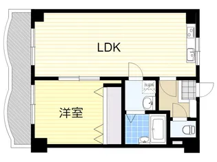 グリーンフォレスト【3階】の間取り