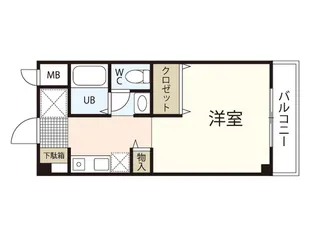 高須カーサベルデ【1階】の間取り