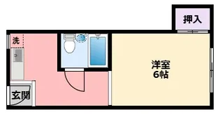 菅ハイツ【3階】の間取り