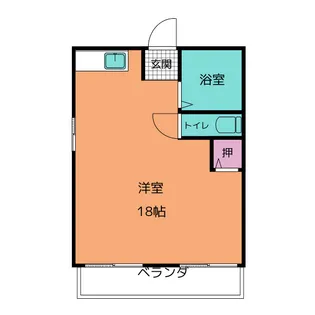 第1大越ビル【6階】の間取り