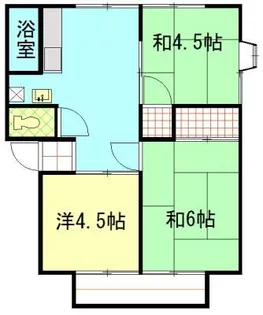 戸田スカイハイツ【1階】の間取り