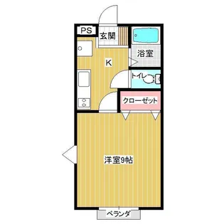 山形県山形市久保田3【アパート】の間取り
