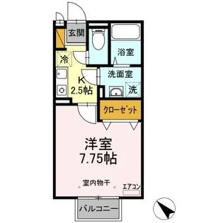 I.S.VILLA【2階】の間取り