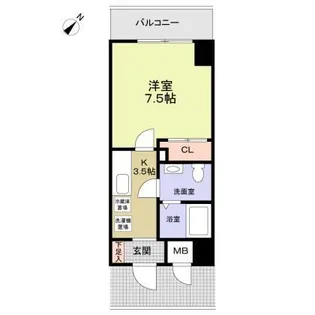 神奈川県相模原市南区相模大野3【マンション】の間取り
