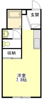 ハイツ椋本【1階】の間取り