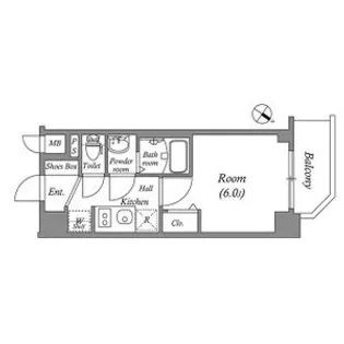 ファステート神戸サルビア【2階】の間取り