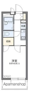 レオパレスFine中沢【3階】の間取り