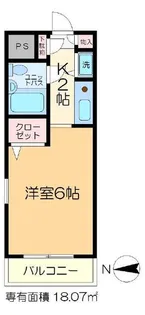 モンシェール新小岩【2階】の間取り