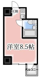 サンセット八事【4階】の間取り